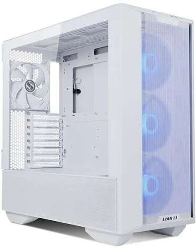 Корпус E-ATX Lian Li Lancool III RGB+ filtr, Midi-Tower, без БП,  белый [g99.lan3w.10r]